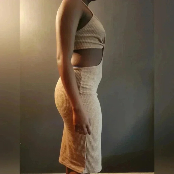 Midi‎ cutout knit dress - Picture 4 of 4